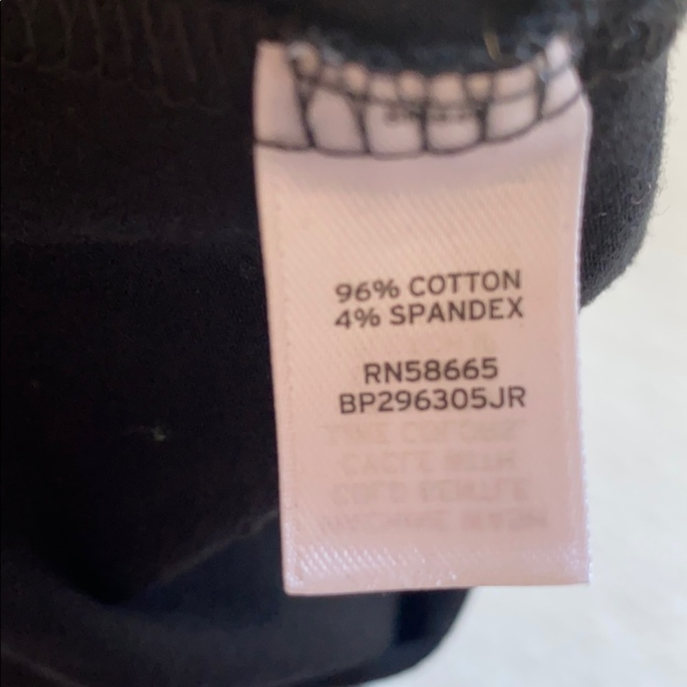 BP juniors 3/4 sleeve tight top Sz Med - Picture 6 of 6